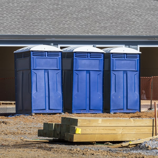 are there any restrictions on what items can be disposed of in the portable restrooms in Evans Colorado